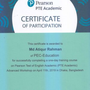Buy PTE Certificate Online Without Exam