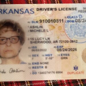 BUY ARKANSAS DRIVER'S LICENSE, APPLY FOR US DRIVER LICENSE