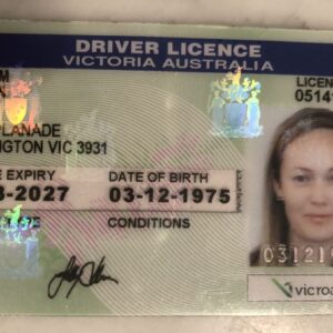 Buy Australia driver license, buy Victoria Driver License