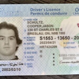 Buy Ontario Driver's License, apply for Ontario drive license,