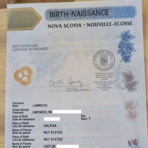 Buy Canadian Birth Certificate 2026
