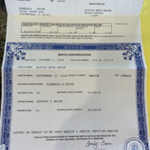 CERTIFICATES FOR SALE