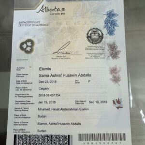 Buy Alberta Birth Certificate online